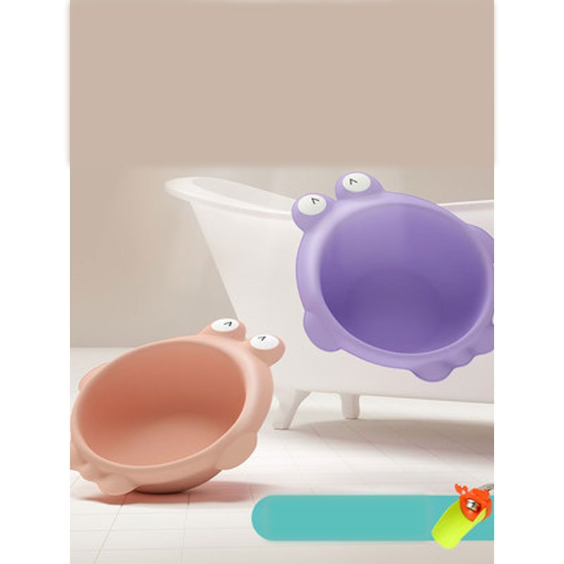 简约创意清洁用品清洁工具生活日用婴儿洗脸盆宝宝脸盆3个装儿童可爱小盆新生儿用品洗PP盆简约现代