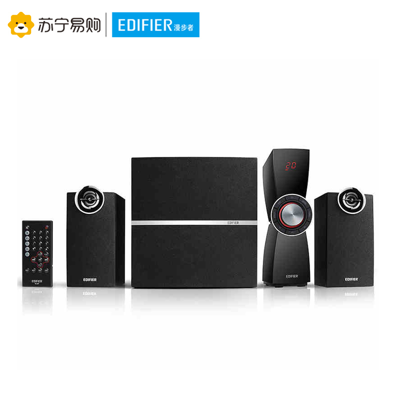 Edifier/漫步者 C2XB 无线蓝牙台式电脑有源音响2.1声道重低音炮家用音箱