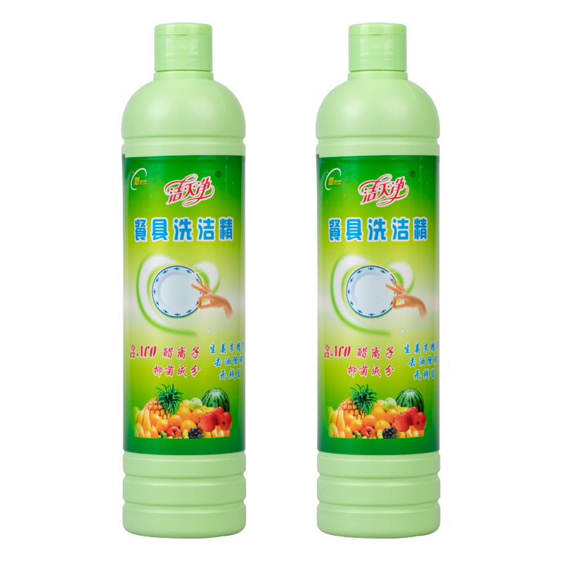 洁灭净牌柠檬洗洁精去油厨房洗碗易冲洗果蔬清洗高效500ml高清大图