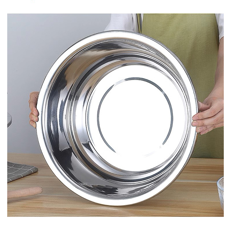 耀豪坤不锈钢盘菜盆斗盆 80cm HYS15/个高清大图