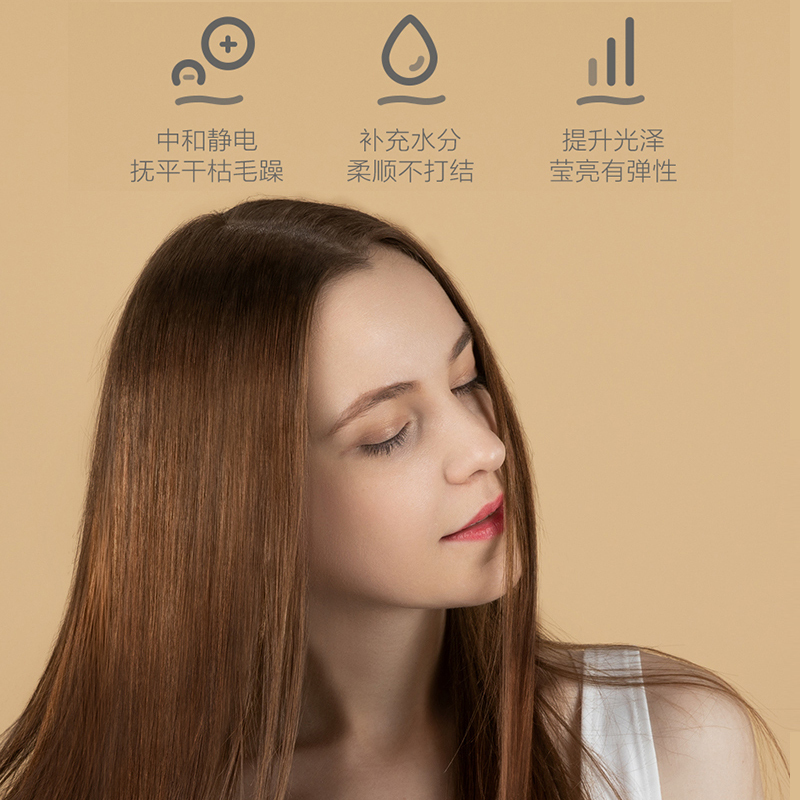 米家 小米水离子吹风机 水离子护发 大功率速干 智能温控 冷热风循环米家水离子电吹风机家用大功率速干负离子护发筒宿舍学生高清大图