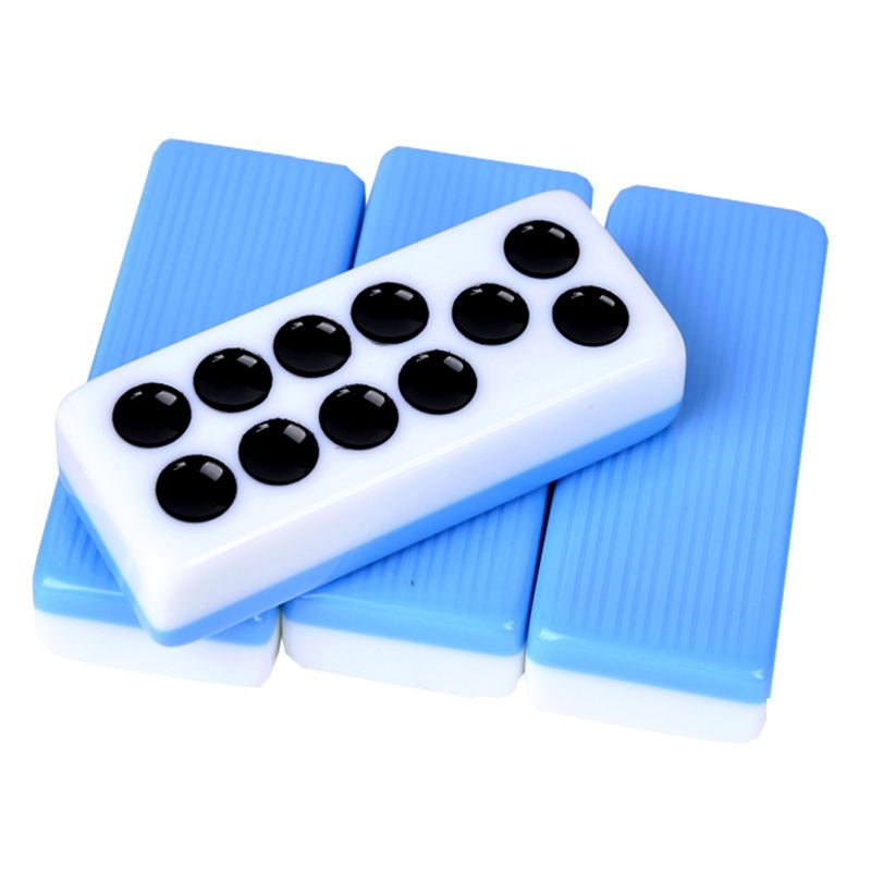 闪电客牌九牌九牌天九骨牌家用成人推大号牌九麻将小号黑色骨牌视频