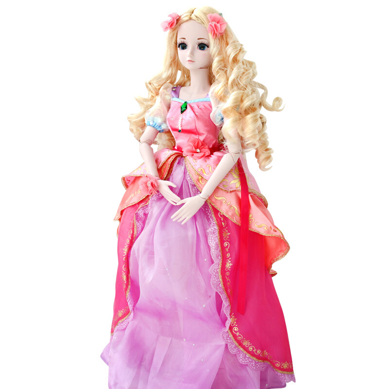 叶罗丽娃娃小娃娃女孩公主玩具60厘米洋娃娃夜萝莉洋娃娃玩偶人偶套装