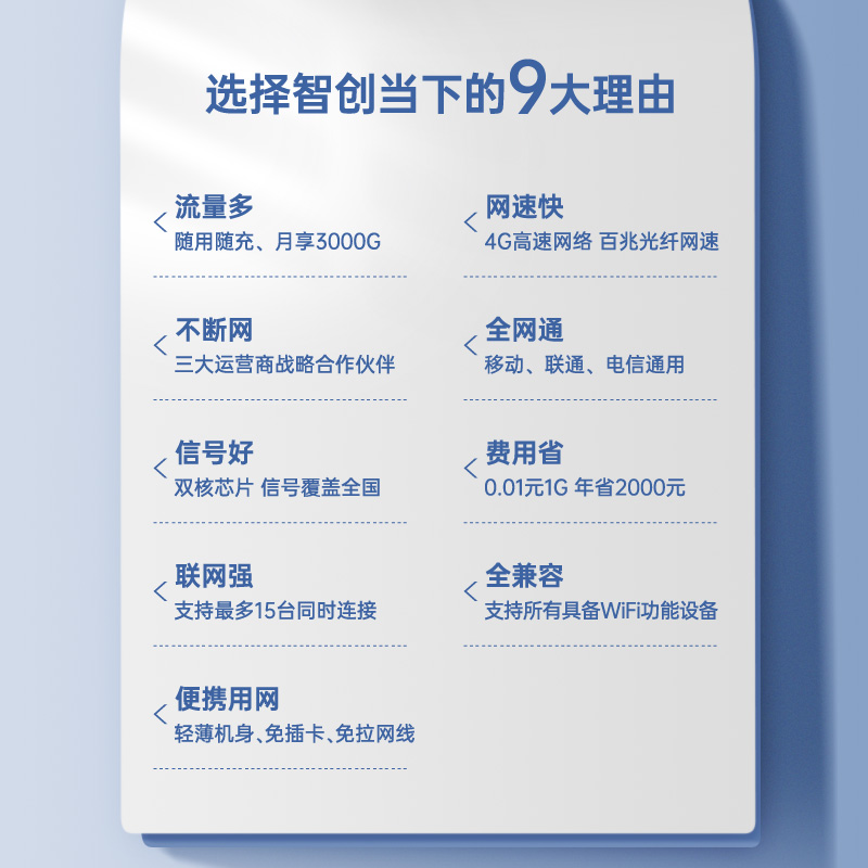 智创当下(CREATIVE) 智能无线路由器高速网络三网通4g路由器(不带天线)高清大图