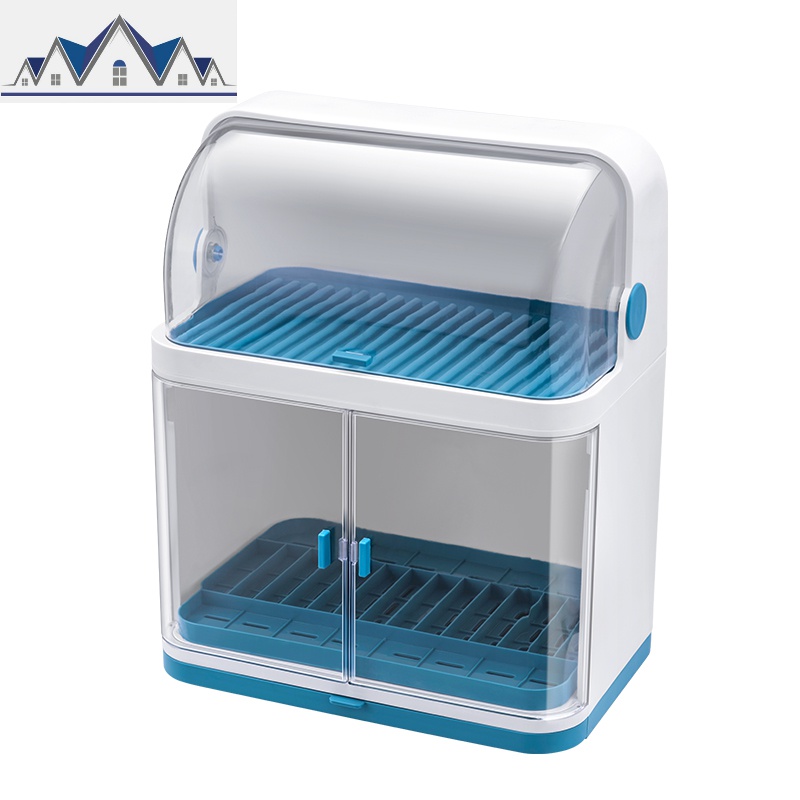 厨房台面碗柜简易出租房小型多层迷你放碗架经济型收纳碗碟沥水架_811高清大图