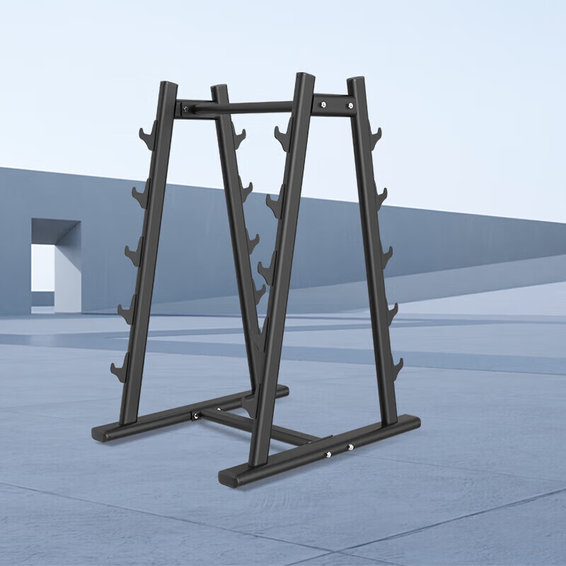 亿动 哑铃片收纳架商用健身器材储存放置架 杠铃架 YD-048高清大图