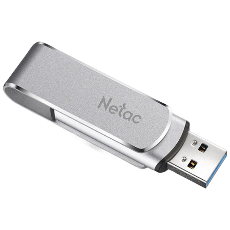 朗科U盘 U388 256G USB3.0 旋转 金属