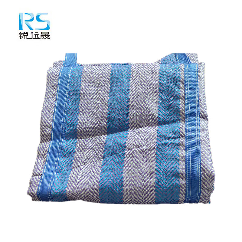 锐远晟尼龙编织蓝白条蛇皮袋 70CM /个高清大图