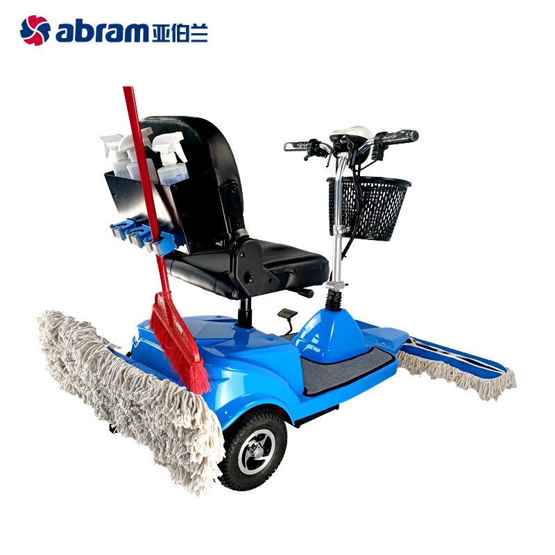 亚伯兰(abram)YBL2-M-G 驾驶式锂电池电动 三轮推尘车——加配工具箱高清大图