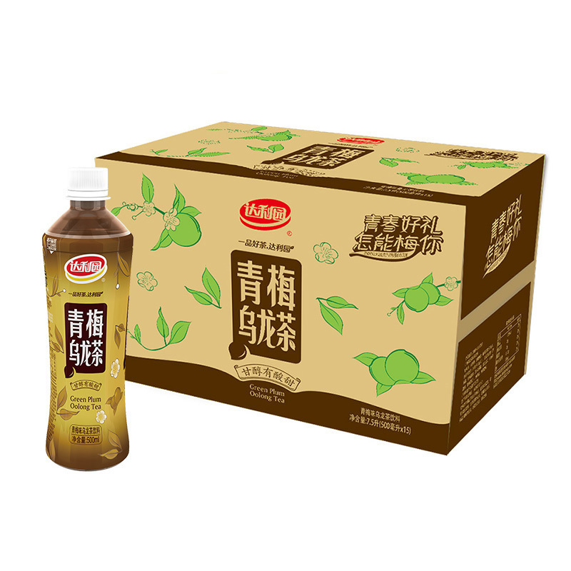 达利园 青梅味 乌龙茶 500ml*15 箱装 饮料