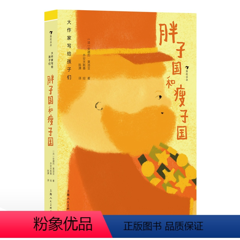 单本全册 [正版]浪花朵朵 胖子国和瘦子国 大作家写给孩子们 9-12岁 大作家献给孩子的经典文学 精美插图版法国经