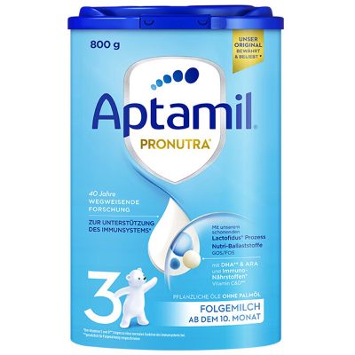 Aptamil德国原装进口爱他美经典版3段10-12个月婴幼儿配方奶粉800g