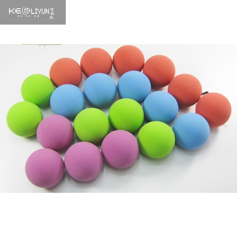 敬平12个6厘米空心弹力球初学者基础训练壁球儿童玩具可印刷