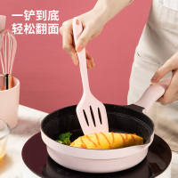 炊大皇辅食五件套 家用耐高温一体式铲勺刮刀套装宝宝辅食烘焙用硅胶铲硅胶刮刀 烧烤夹子 MQ28761