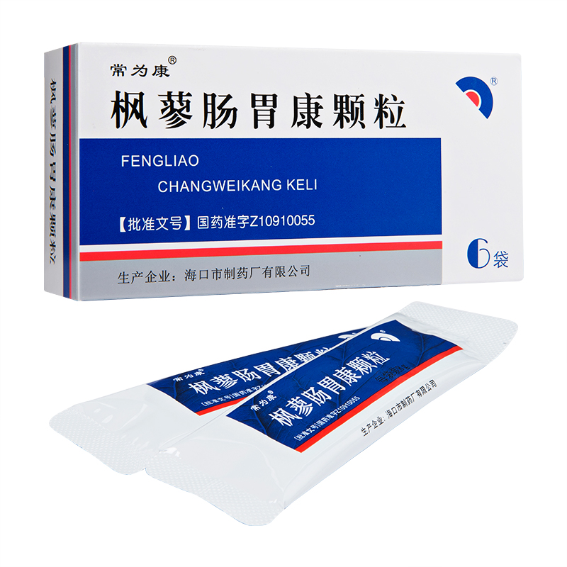 常为康 枫蓼肠胃康颗粒 8g*6袋/盒