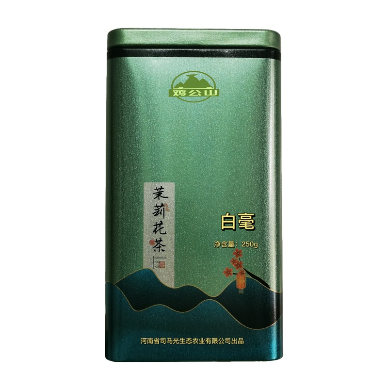 鸡公山 茉莉花茶（白毫）250g/罐高清大图