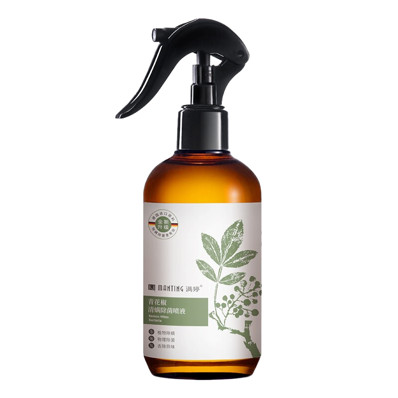 满婷 Manting 青花椒清螨除菌喷液248ml 除螨喷雾去螨虫家用免洗宠物 报价 参数 图片 视频 怎么样 问答 苏宁易购