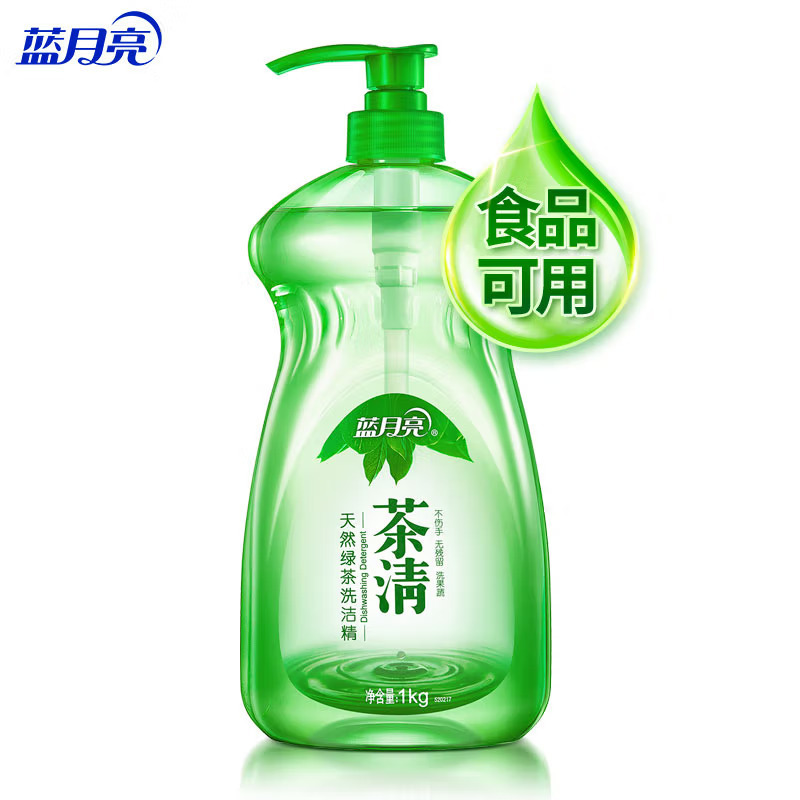 蓝月亮1kg 绿茶洗洁精*2