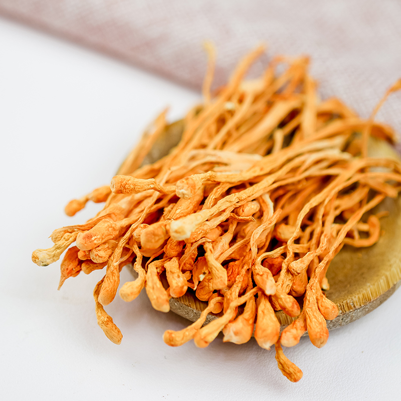 拾誉虫草花50g袋干货特产新鲜农家蛹虫草菌菇煲鸡汤材料