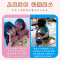 玩具女孩水晶钻石3岁6岁手工串珠制作材料穿珠亚克力塑料 14*11mm冰块 无孔\50颗 [促销款]