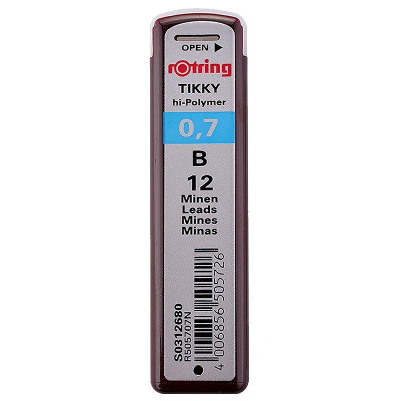 红环(rOtring)配件系列 铅芯B 0.7mm