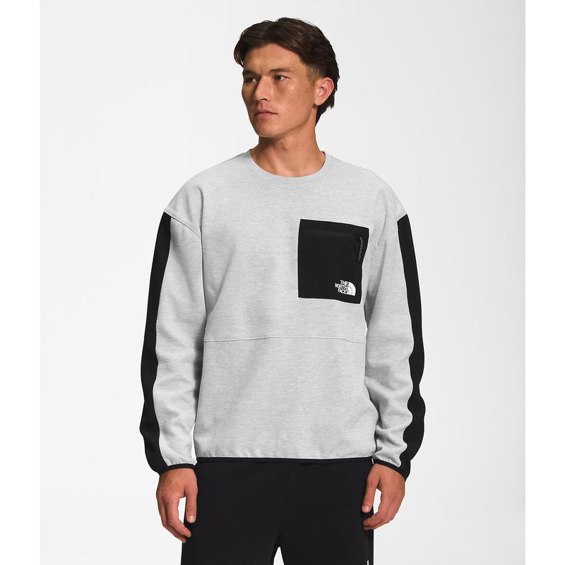 北面(the north face)男士户外运动休闲tnf64 tech 圆领卫衣外套nf0