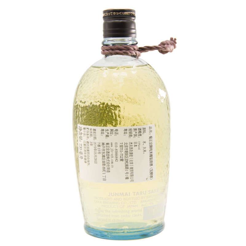 菊正宗牌纯米樽装清酒（发酵酒）720ml