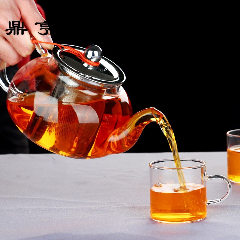 鼎亨耐高温玻璃茶壶煮茶器黑茶普洱茶泡茶壶电热茶炉文火加热保温