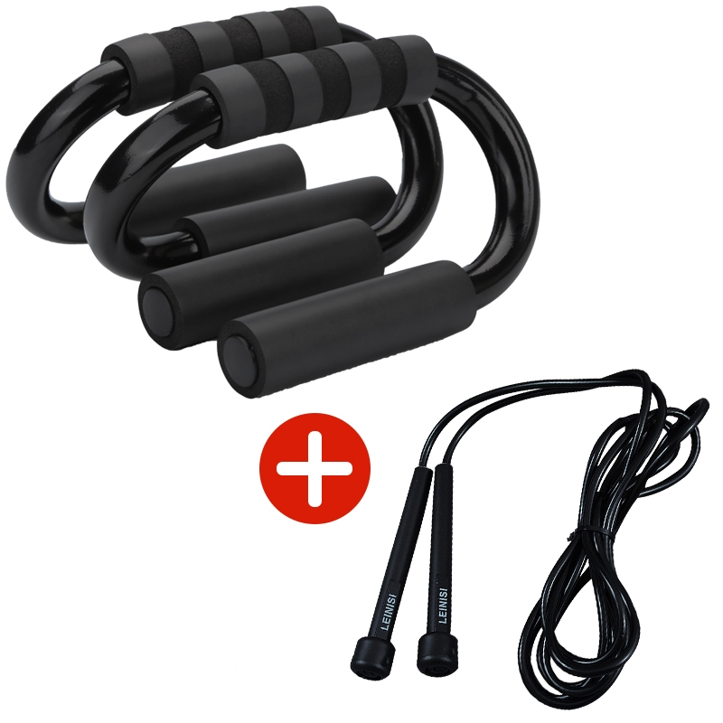 s型多功能俯卧撑支架闪电客俄挺辅助健身腹肌速成器材男锻炼胸肌家用