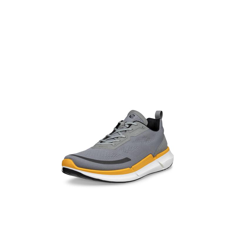 ECCOEcco/爱步男士轻便透气跑步鞋，运动风格百搭设计，提升舒适感高清大图