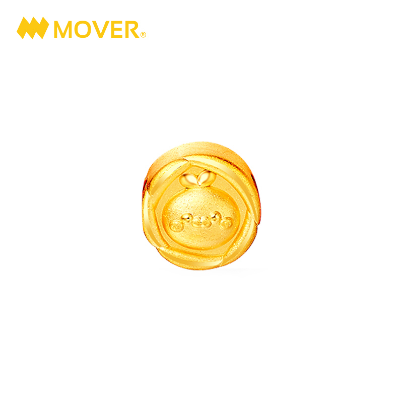 《长草颜团子》正版授权 Mover魔吻 长草颜团子自然系列静静硬金好运珠