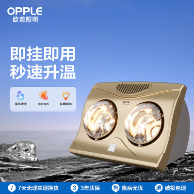 欧普壁挂灯暖（双灯）