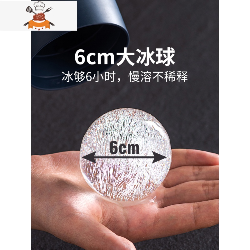 冻冰块模具冰球威士忌圆形硅胶冰格家用自做冰块制冰器冰盒 敬平 亮黄高清大图