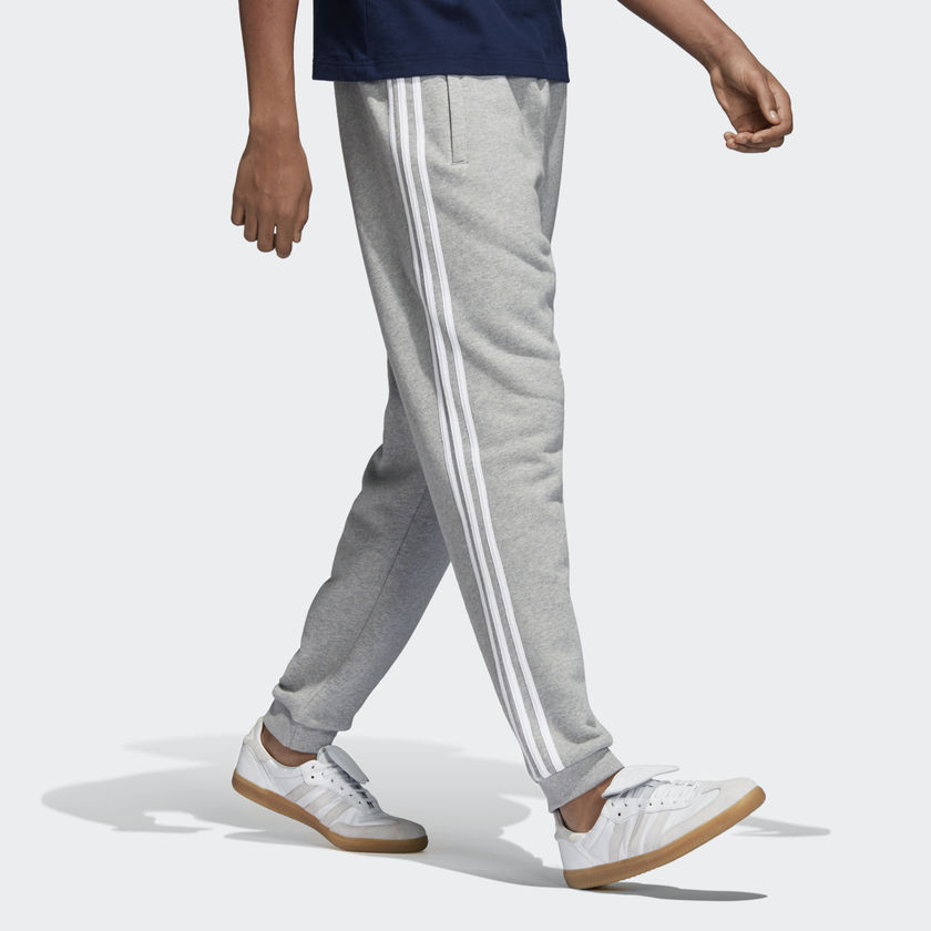 阿迪达斯(adidas)三叶草男裤2018秋季宽松收口小脚运动长裤 DH5802