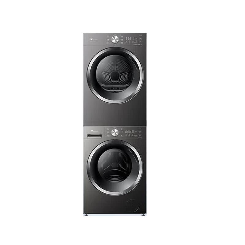 小天鹅洗烘套装 10kg滚筒洗衣机全自动+10KG热泵烘干机纯平全嵌 TG10V28T+TH10VH28T高清大图