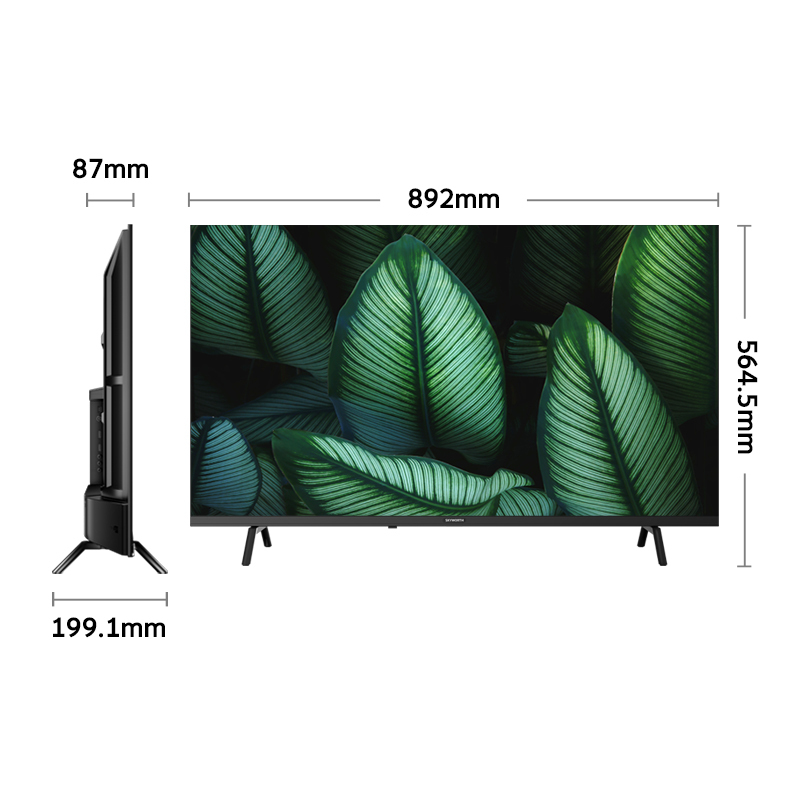 创维40h5d节能全面屏电视