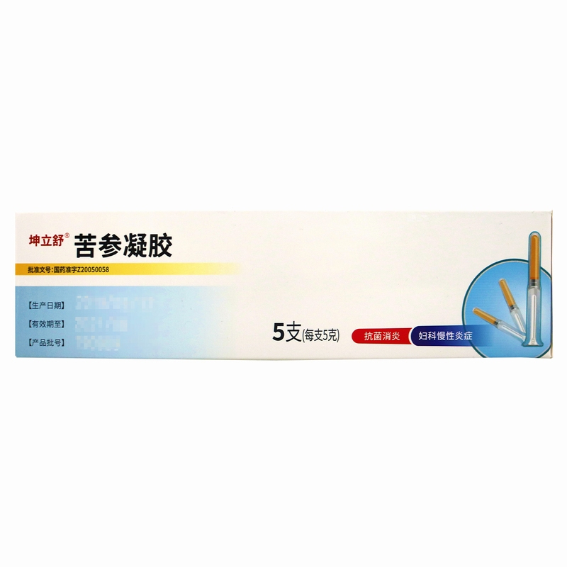 坤立舒苦参凝胶5g*5支/盒