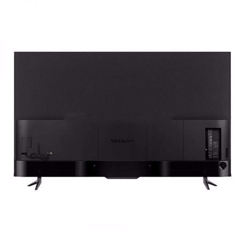 夏普 70D6UA 70英寸超薄4K超高清日本原装面板AI人工智能WIFI平板液晶电视+伸缩挂架+安装配件等 黑色/台