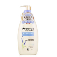 Aveeno艾惟诺天然燕麦润肤乳(薰衣草香型)354ml 加倍滋养 天然保湿 燕麦润肤乳 艾维诺韩国原装进口 孕妈适用