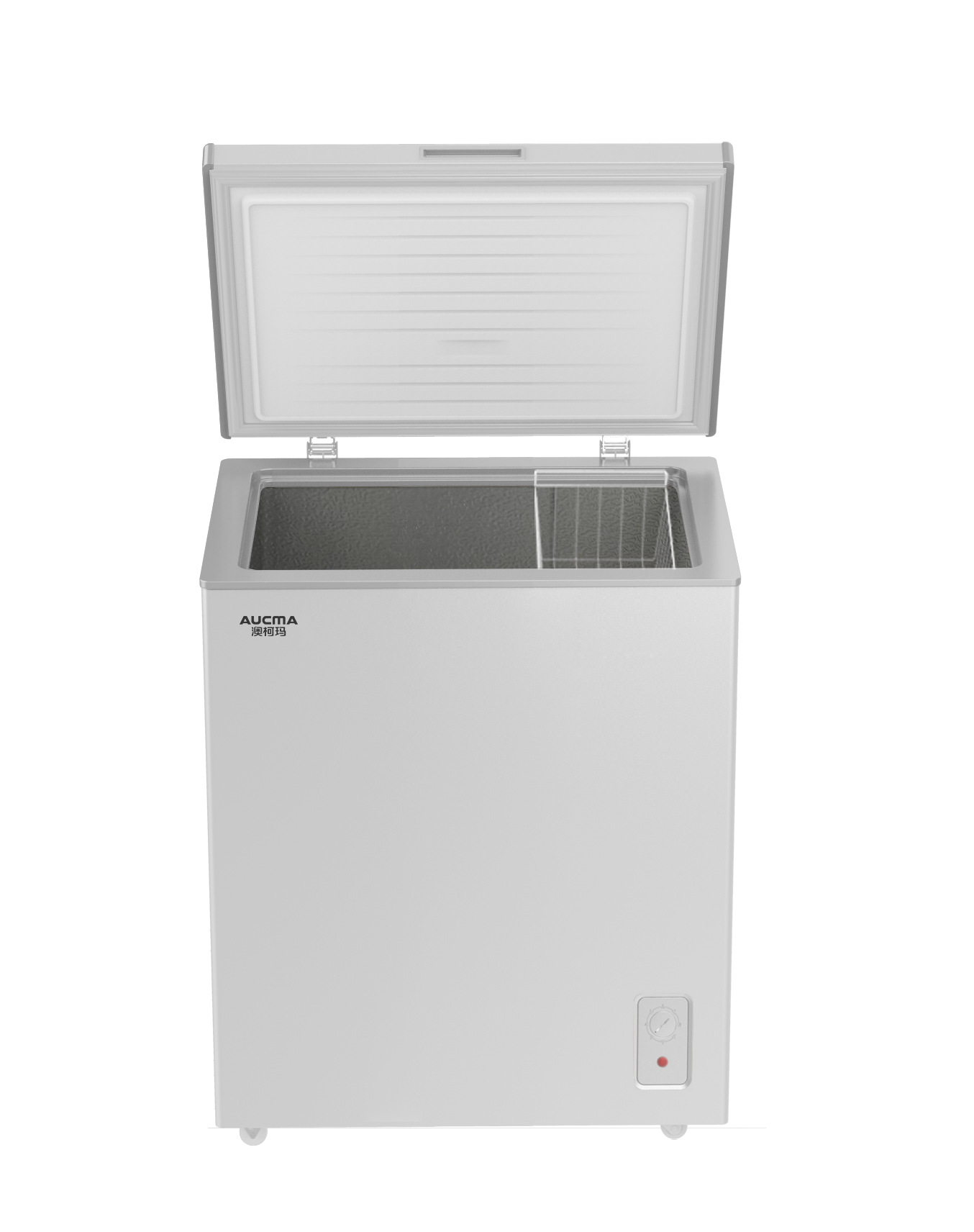 澳柯玛(Aucma)149升顶开门冰柜家用 小型单温卧式商超冷柜/冰吧 冷藏冷冻转换节能(白)BC/BD-149SN