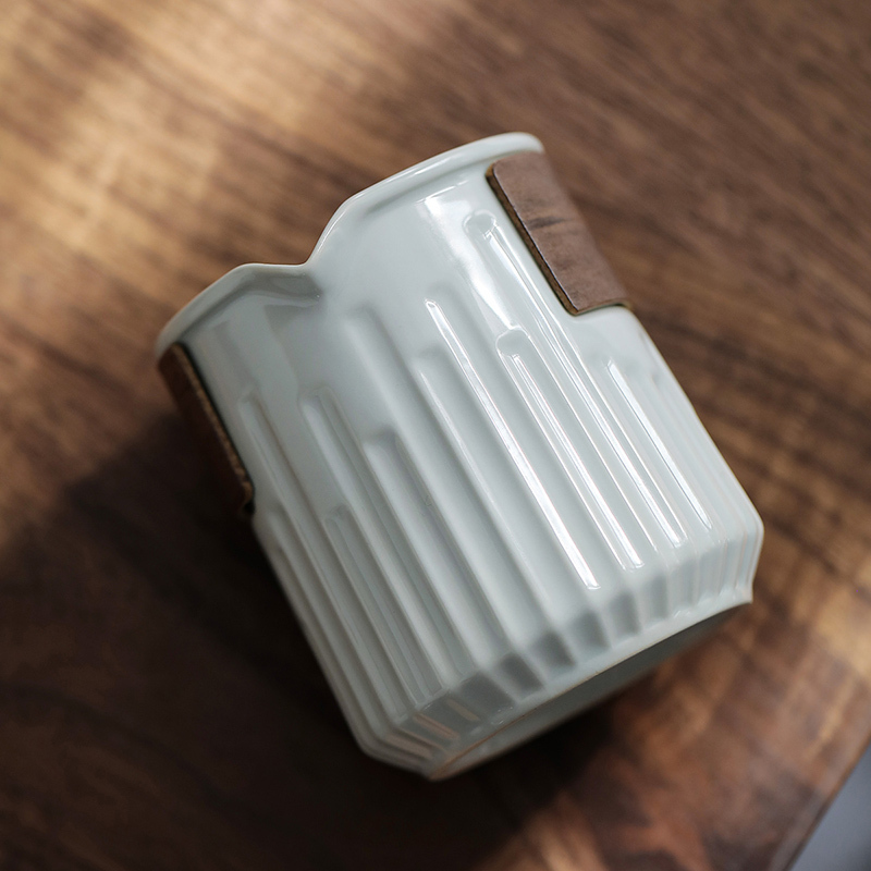 領藝 慢城日式旅行茶具套装便携式包陶瓷功夫家用小套泡茶器茶壶快客杯一壶三杯 慢城快客杯(雅灰)