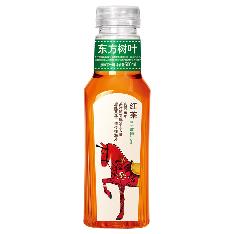 农夫山泉 东方树叶红茶500ml*15瓶 整箱无糖饮料
