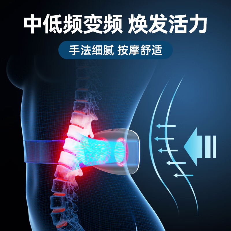 攀高(PANGAO)腰部按摩器PG-2645L生日礼物 腰部按摩仪中频版 生日礼物 送父母送长辈实用礼物高清大图