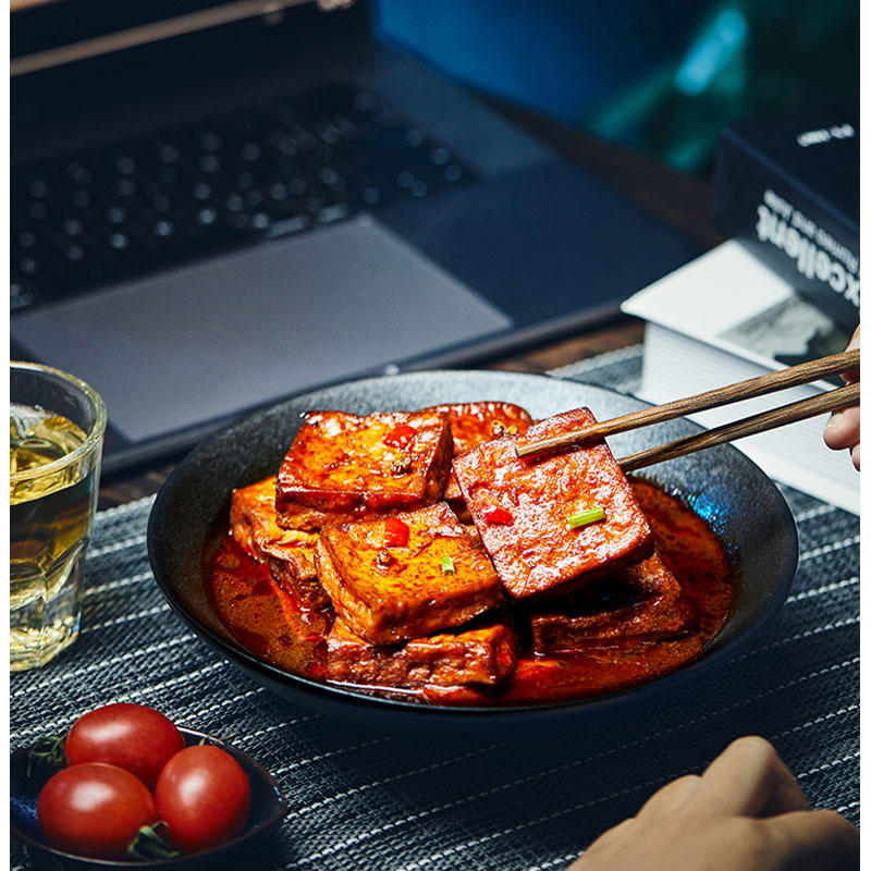 【满199减100】来伊份爆汁豆腐（甜辣味）115g高清大图