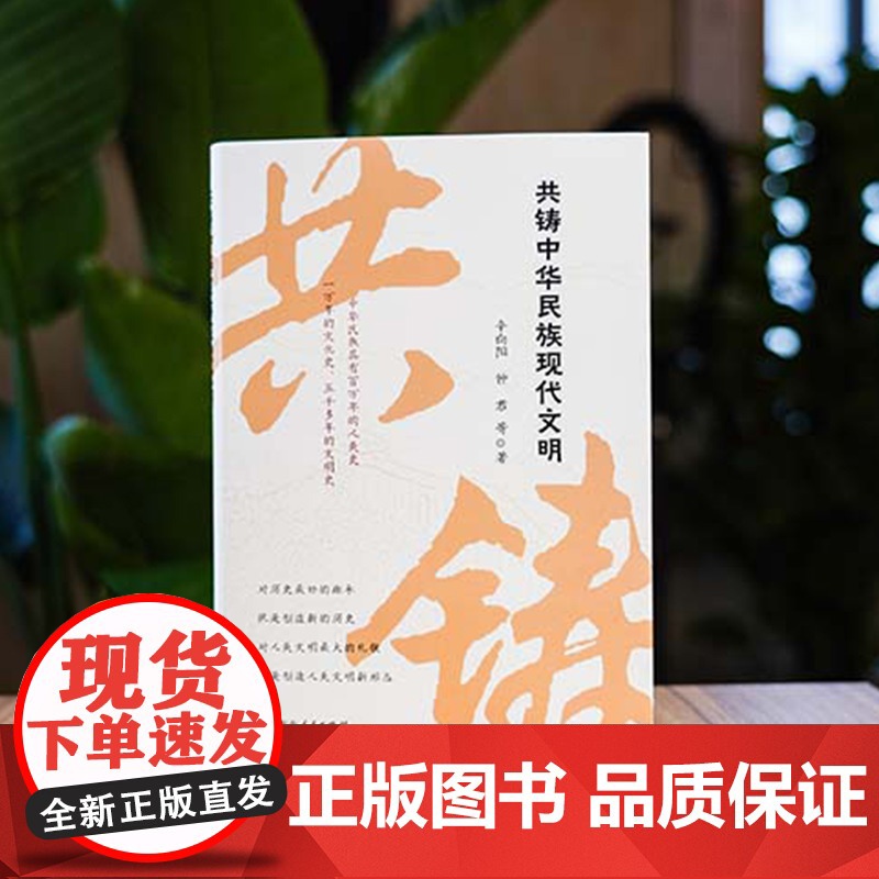 [正版]共铸中华民族现代文明(辛向阳钟君领衔原创专著,涵盖核心知识点,金句随处可见,通俗易懂,干货不断)湖南人民出版社高清大图