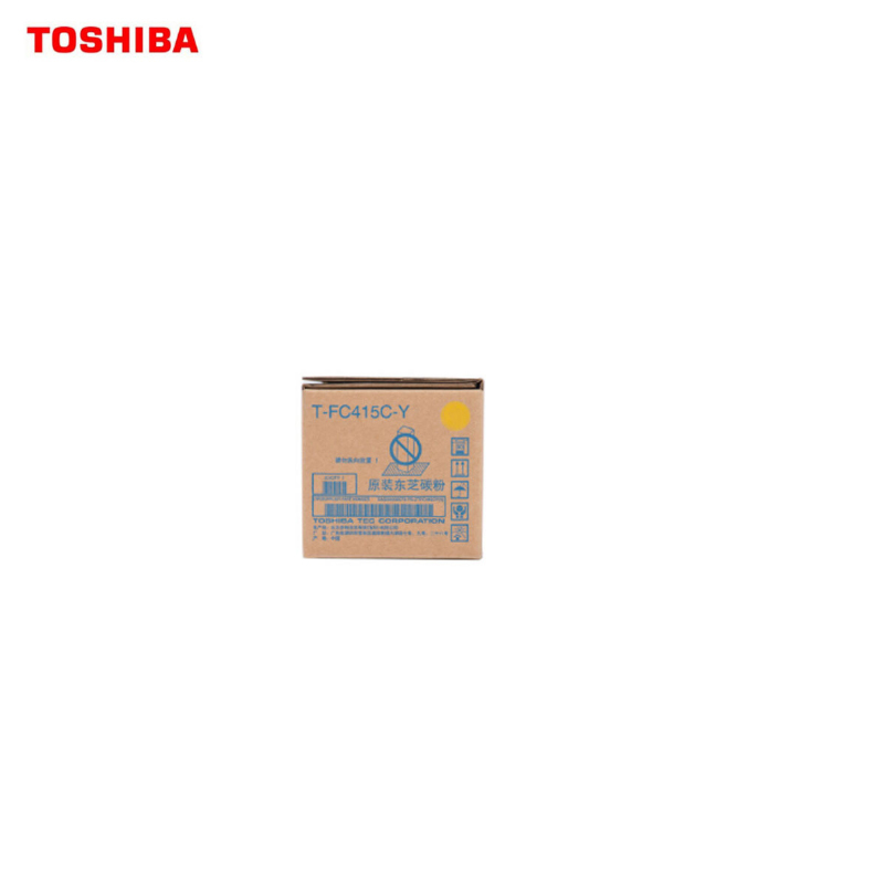 东芝(TOSHIBA)T-FC415C墨粉 粉盒 T-FC415C-Y黄色高容
