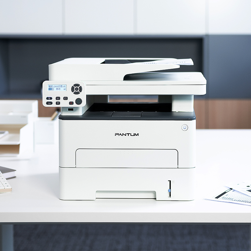 打印设备 奔图/PANTUM M7160DW 激光打印机 A4 黑白高清大图