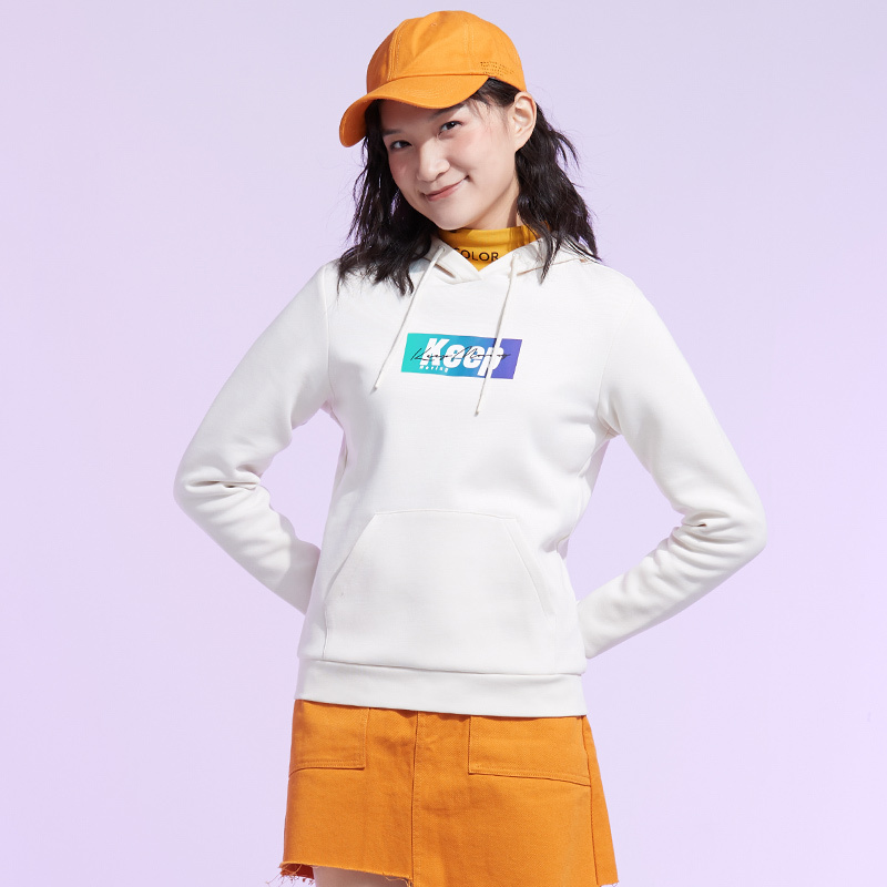 关晓彤同款安踏卫衣女2020秋新款情侣连帽女针织运动162018703