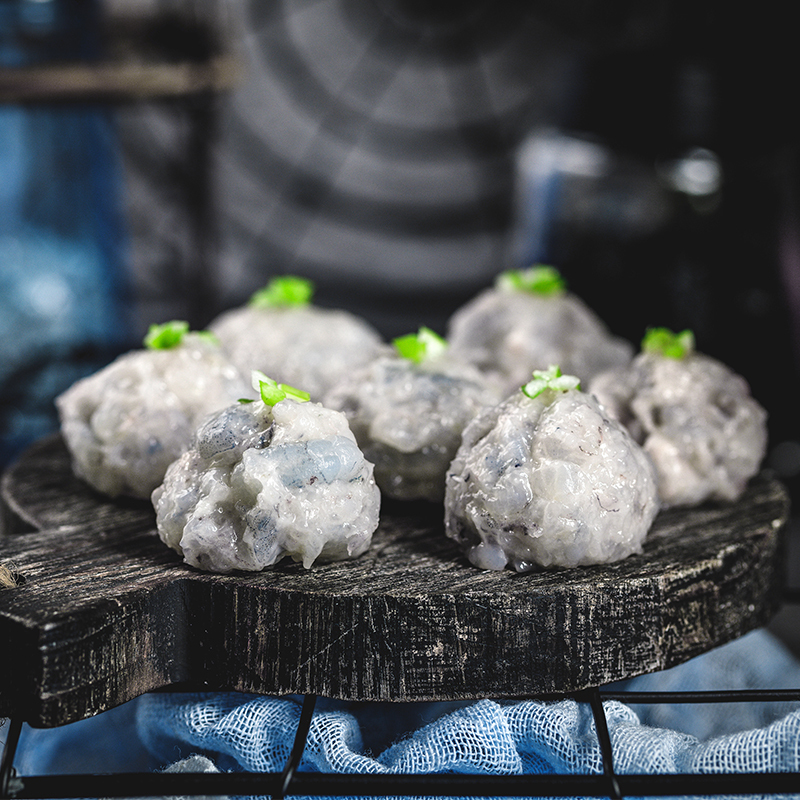 新虹寶 精选青虾滑(96%虾仁)200g/袋 手打青虾滑 虾丸 宝宝辅食 ASC认证 海鲜水产 火锅食材