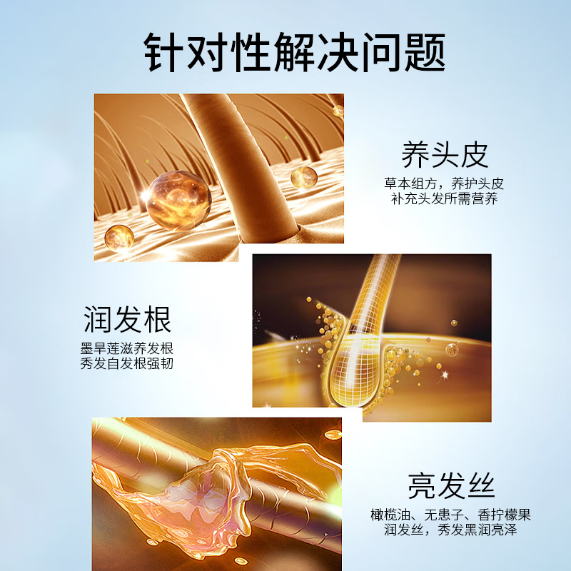 纳爱斯100年润发护发素露润发乳液氨基酸滋润防干枯毛躁发膜百年润发精华素400ML高清大图